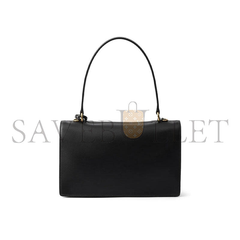 PRADA SOFT SOUND MEDIUM LEATHER SHOULDER BAG 1BN023 (28*16*10cm)